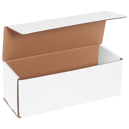 Bsc Preferred 11 x 4 x 4'' White Corrugated Mailers, 50PK BUY00017389